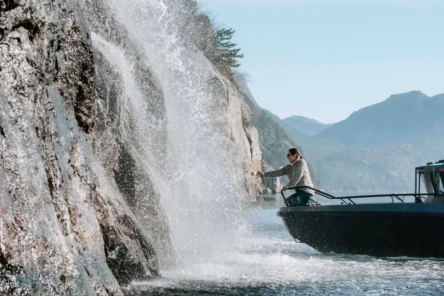 Lysefjord (Stavanger): Boattrip to Preikestolen from Forsand