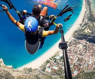 Alanya/Side: Parapente tandem com opção de traslado