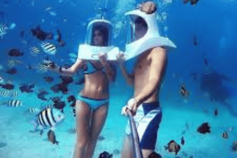 Boracay: Island Hopping with Buffet Lunch & Helmet Diving