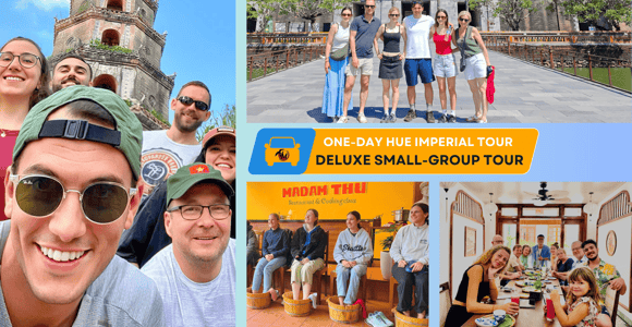 From Hoi An/Da Nang: Hue Imperial City Tour via Hai Van Pass