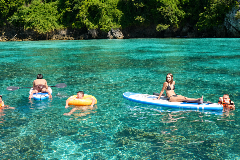 Krabi: Premium Cruise with Dinner & Plankton Swim Meet at Bamboo Beach Club in Ao Nang