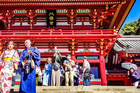 Sacred Kamakura & Yokohama Full-Day Tour with English Guide Kamakura & Yokohama Private Tour With Toyota Welfare Alphad