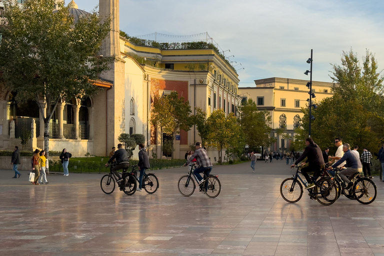 Tirana: Guided City Bike Tour Covering Top Attractions