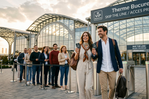 Therme Bucharest & Transfer: 4.5h Access for Palm & Galaxy