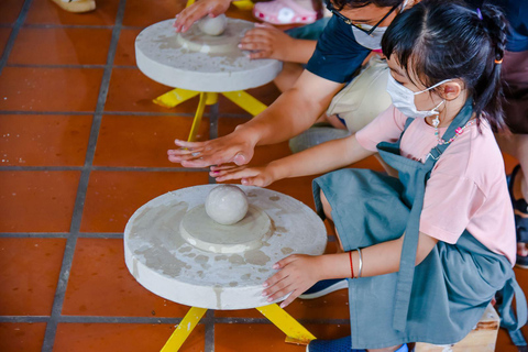 Hanoi: Pottenbakkersles in het Bat Trang dorp