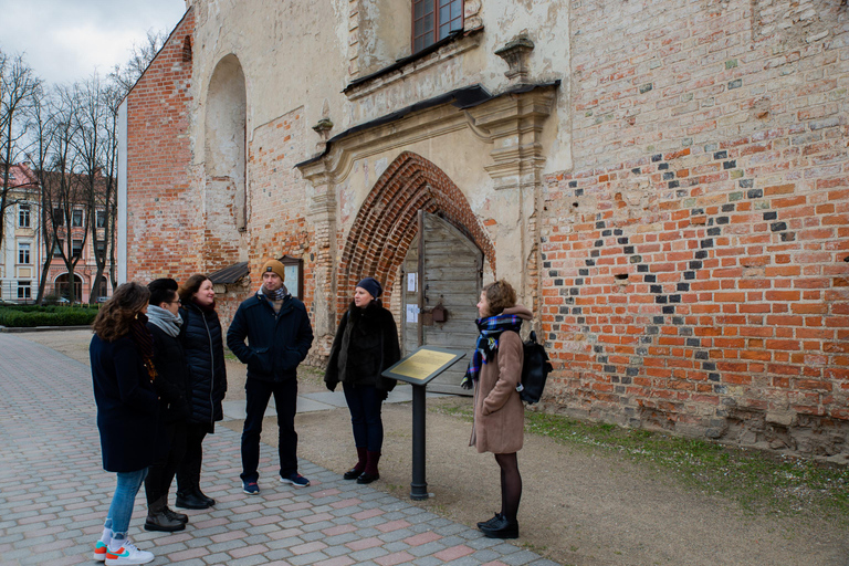 Vilnius: Tour mattutino con caffè e guida locale