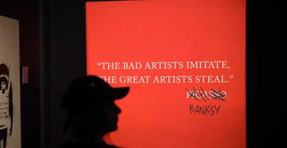 Turin: "Banksy - Street Is the Museum" Exhibition Ticket