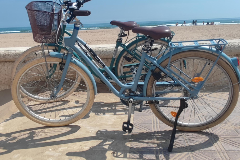 Bike rental in Playa Malvarrosa Two-hour bike rental