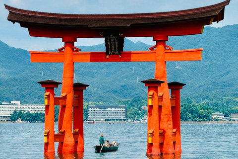 Från Osaka/Kyoto: Hiroshima och Miyajima privat tur