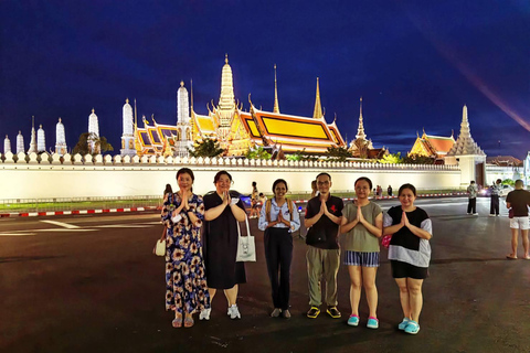 Tour noturno de Tuk-Tuk em Bangkok com comida de rua de Chinatown