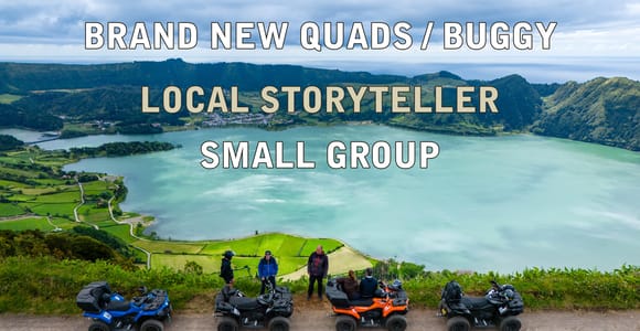 Ribeira Grande: Quad-/Buggy-Tour durch Sete Cidades