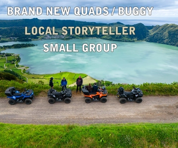 Ribeira Grande: Sete Cidades fyrhjuling-/buggytur
