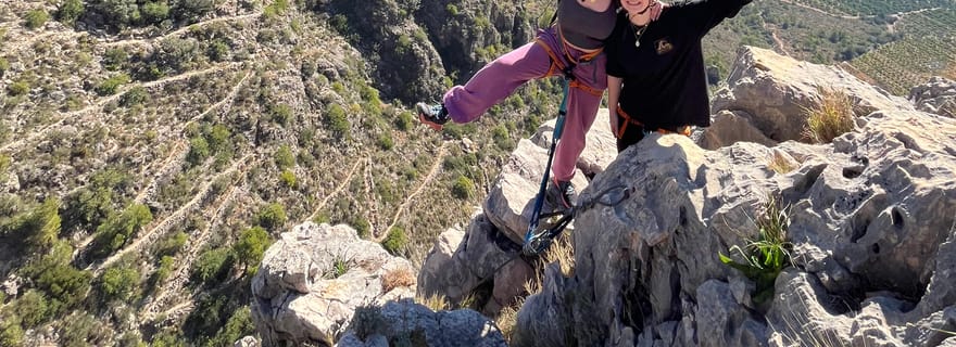 Valence : expérience guidée de via ferrata