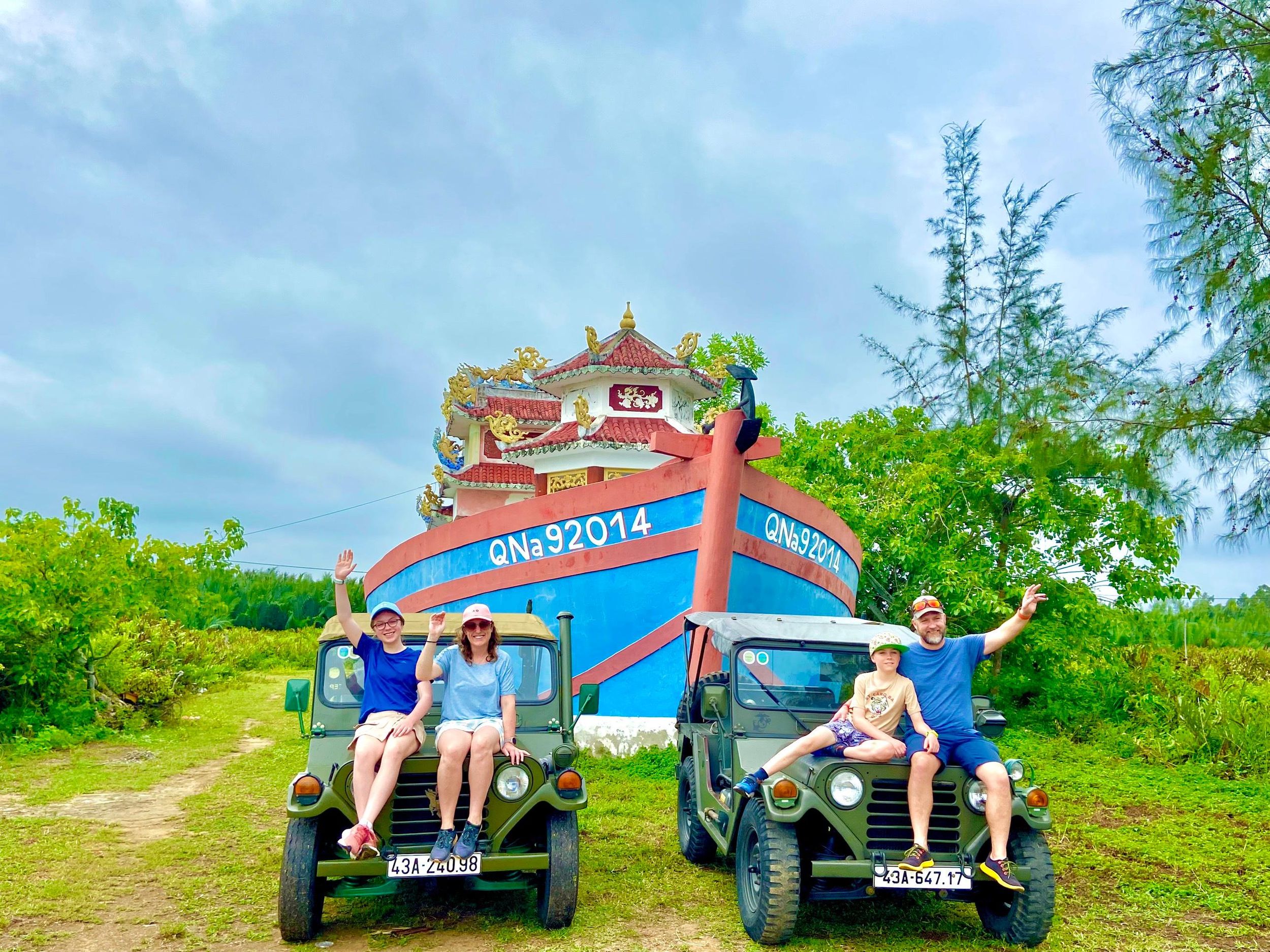 HOI AN: Private Tour zu Dörfern auf dem Land und Flussinseln