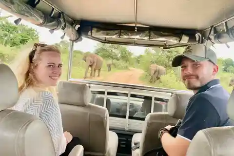 Au départ d'Ella - Safari au parc national de Yala avec des léopards