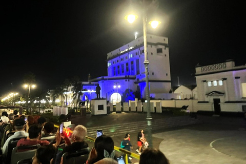 Veracruz: Nighttime Sightseeing Tour by Double-Decker Bus
