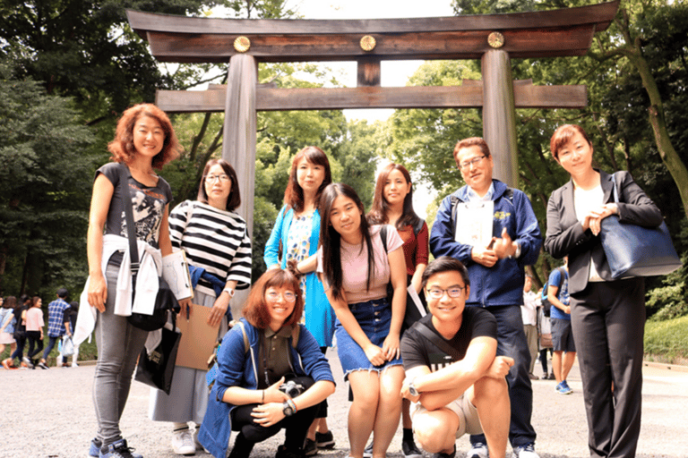 Tokio: Shibuya wandeltour met een lokale gids, Meiji Shrine