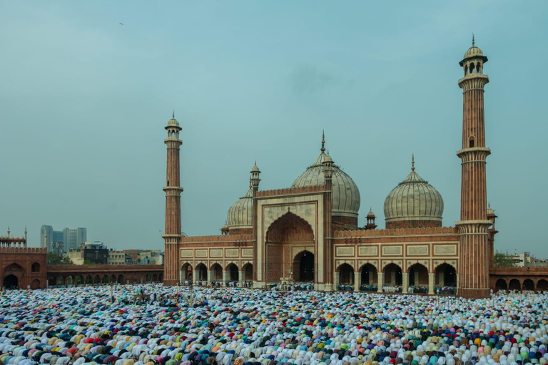 Delhi: Jama Masjid, Qutub Minar &amp; Humayun’s Tomb Tour By CarDelhi: Tour with Car, Driver, Guide Entrance Fees and Lunch