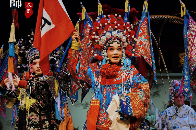 Chengdu: Sichuan Opera Show Ticket - Shu Feng Ya Yun VIP Seat Ticket with Private Hotel Transfer (option A)