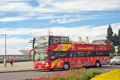 Funchal: City Sightseeing Hop-On Hop-Off Bus Tour 24-Hour Hop-On Hop-Off Bus Tour - Red Route
