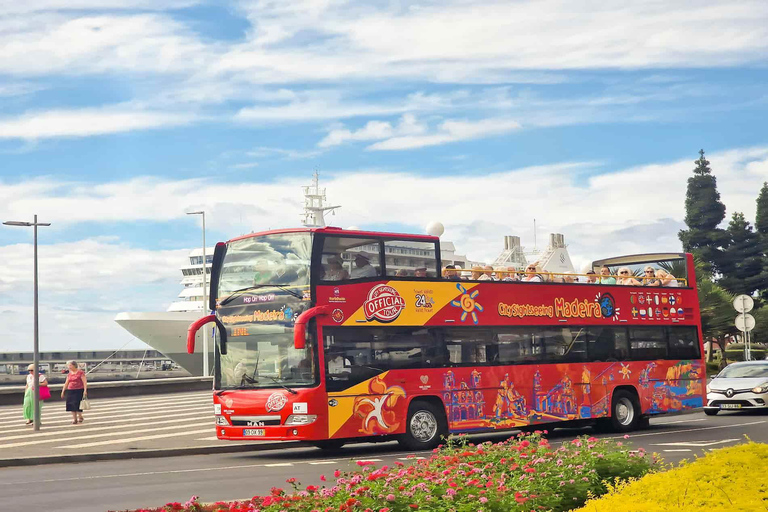 Funchal: City Sightseeing Hop-On Hop-Off Bus Tour 24-Hour Hop-On Hop-Off Bus Tour - Red Route