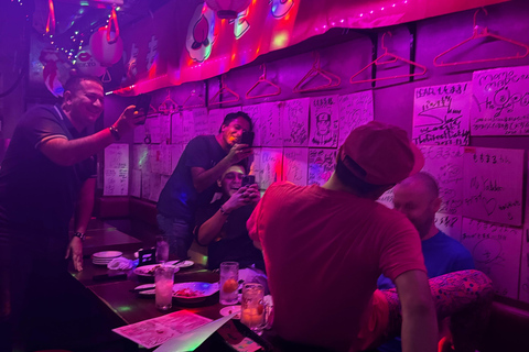 Tokyo: Shibuya Hidden Local Bar Experience with Local Guide HIDDEN BAR+KARAOKE+NIGHT CLUB TOUR