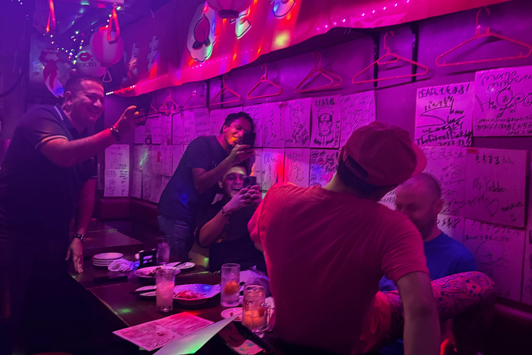 Tokyo: Shibuya Hidden Local Bar Experience with Local Guide HIDDEN BAR+KARAOKE+NIGHT CLUB TOUR