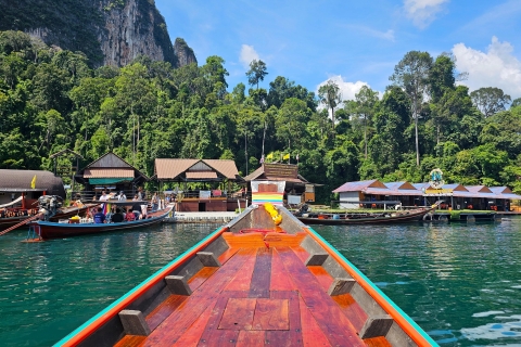 Khao Lak: Private Day Trip to Khao Sok with Longtail Tour