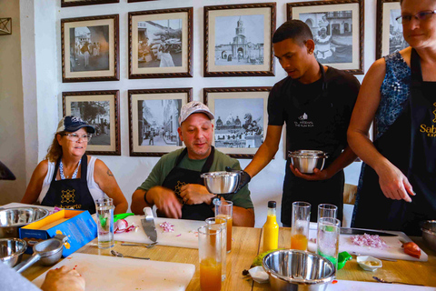 Cartagena: Artisanal Ceviche Class Cartagena: Artisanal Ceviche Class with Dessert