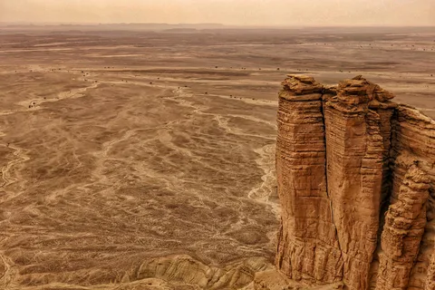 Von Riyadh aus: Edge of the World Private Guided Tour