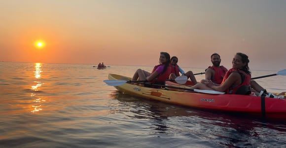Ibiza: Sea Kayaking at Sunset and Sea Caves Tour