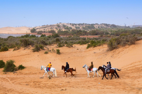 Agadir: Excursión a caballo por la playa y el rancho