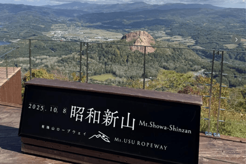 Lake Toya Fireworks, Farm & Showa-shinzan Tour