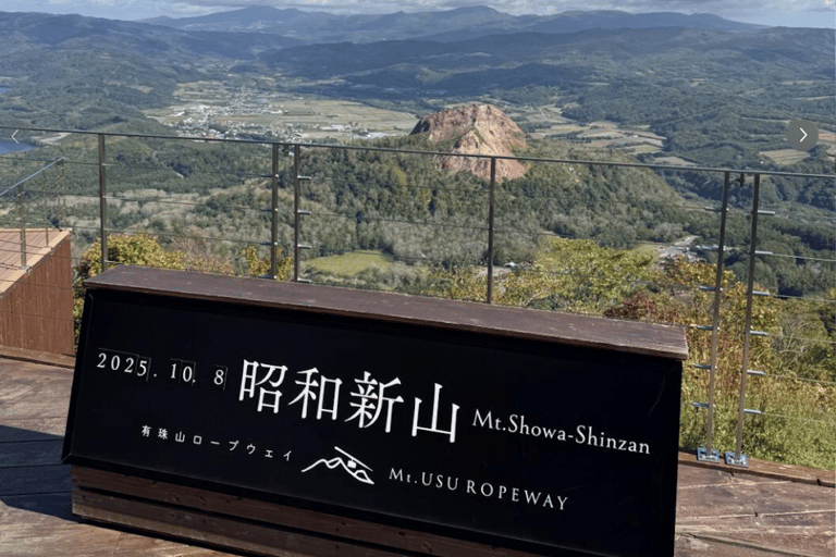 Lake Toya Fireworks, Farm & Showa-shinzan Tour