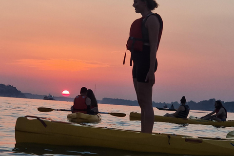 Belgrade: Sunset Kayak Tour