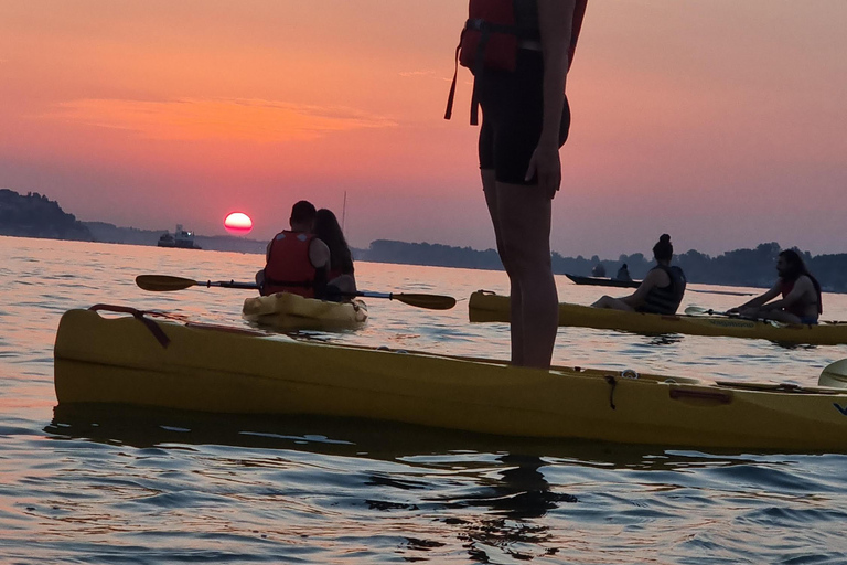 Belgrade: Sunset Kayak Tour