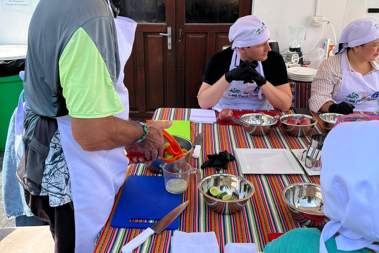 利马 - 米拉弗洛雷斯：秘鲁烹饪课程、皮斯科酸酒与热带水果利马 - 米拉弗洛雷斯：秘鲁烹饪课程、皮斯科酸酒和热带水果