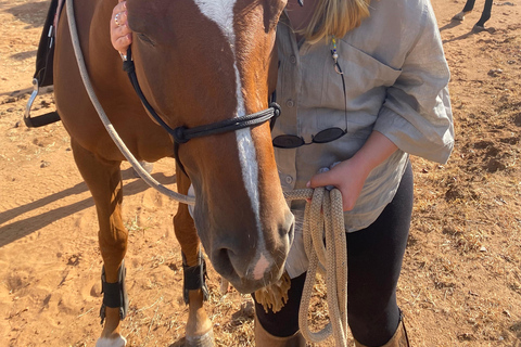 Victoria Falls: African Village Community Tour on Horseback