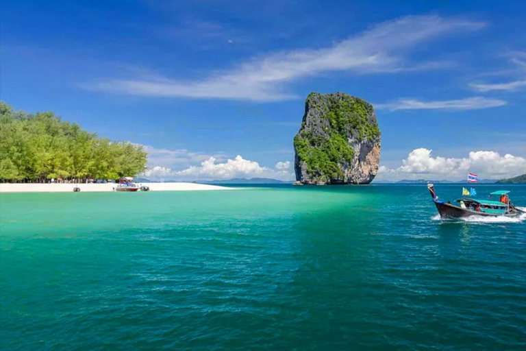 Krabi: Premium 7 Islands Sunset Tour w/ Plankton Swim & BBQ Traditional Longtail Boat Experience