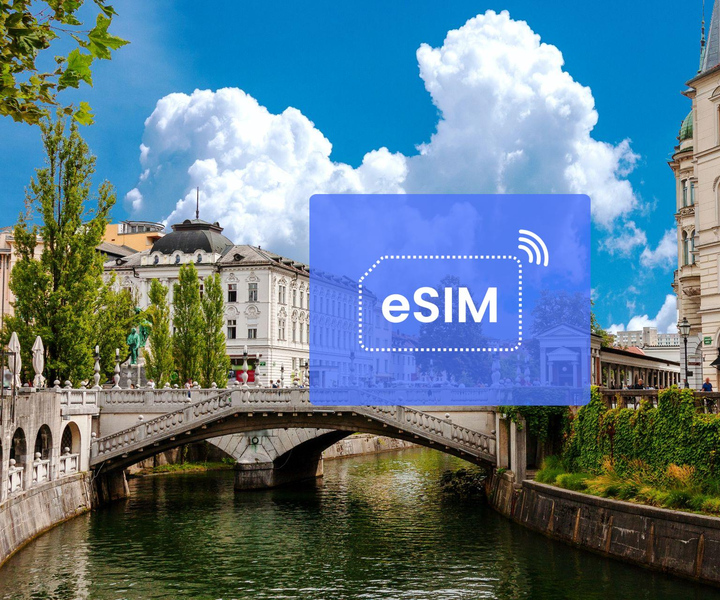 Ljubljana: Slovenia/ Europe eSIM Roaming Mobile Data Plan