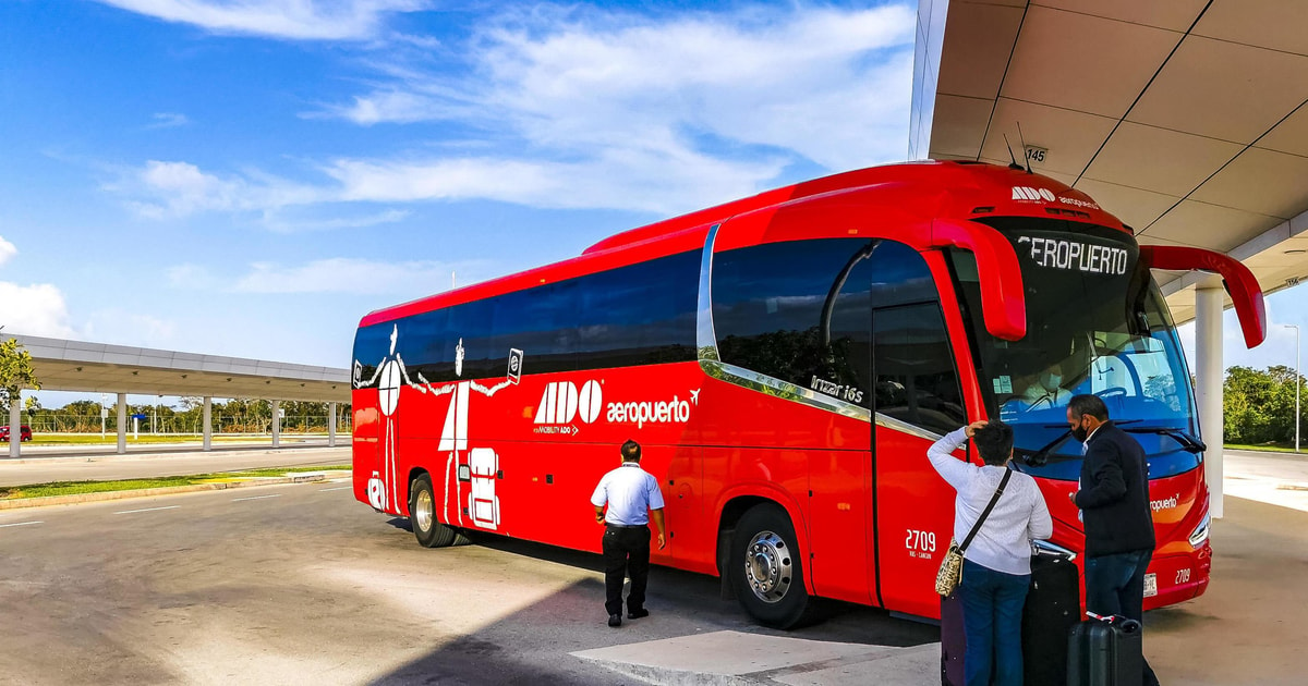 cancun airport playa del carmen bus