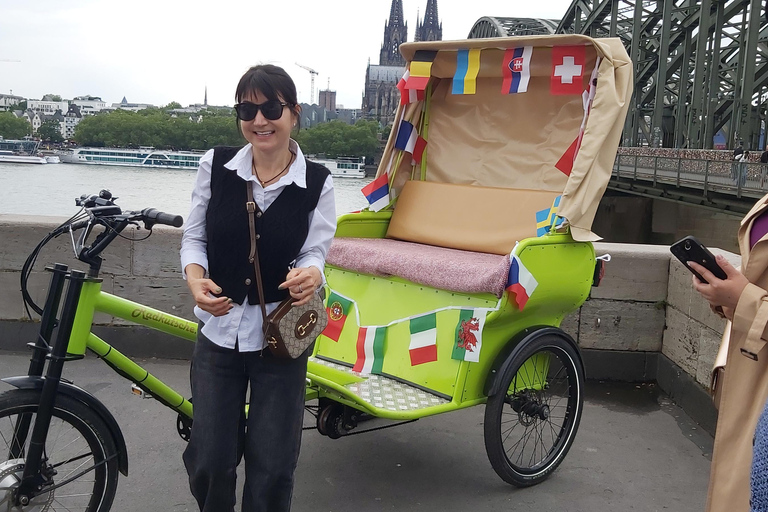 Veloloco riksja Keulen stadstours bruiloft brouwerij verjaardag DIY420