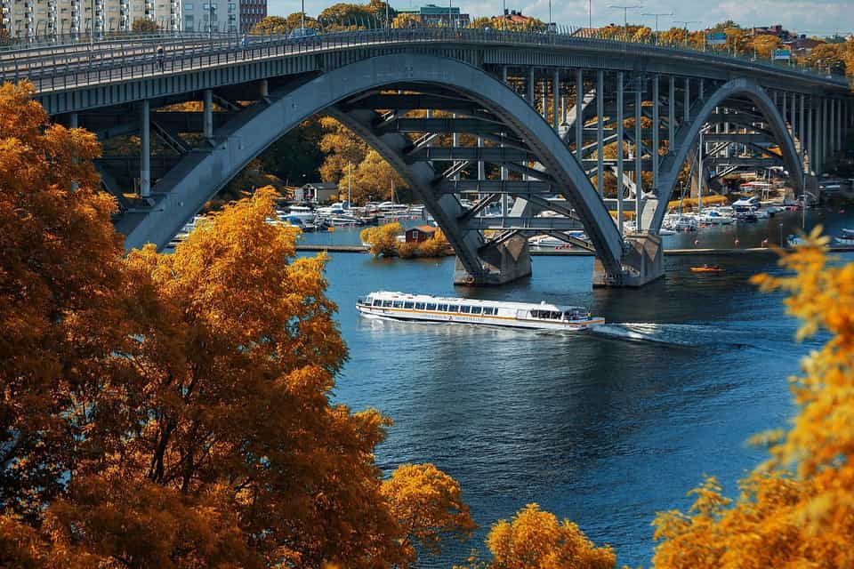 Brücken-Bootstour in Stockholm