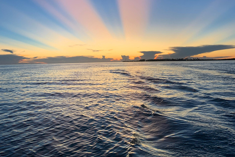 Privé boottocht bij zonsondergang