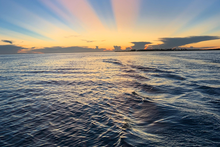 Privé boottocht bij zonsondergang