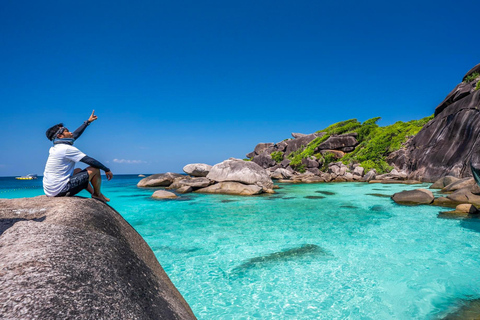 Phuket/Khaolak:Excursión de un día a las Islas Similan con buceo de superficie