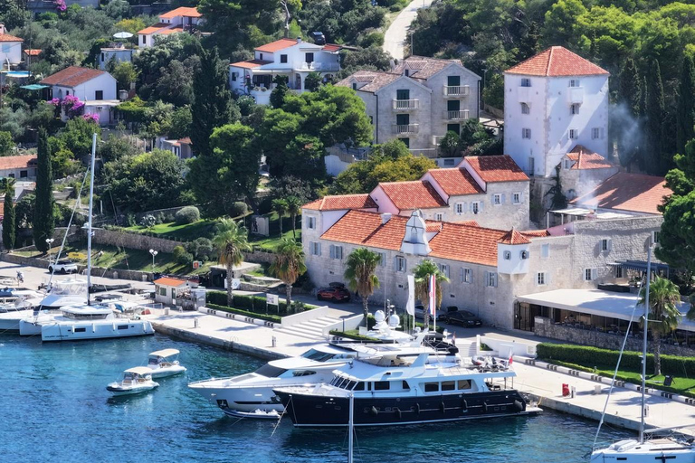 Da Spalato: Escursione di mezza giornata a Trogir e alla laguna bluDa Spalato: gita di un giorno a Trogir e alla Laguna Blu