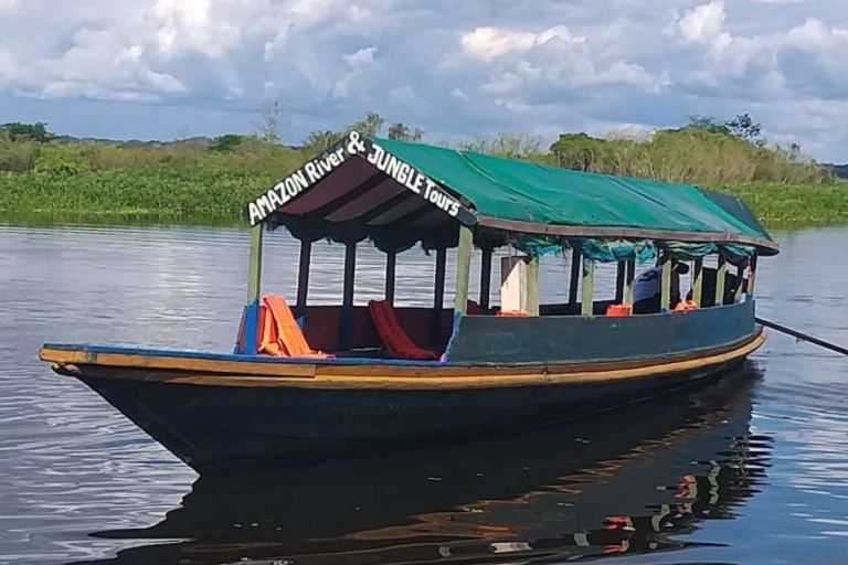 Depuis Iquitos || Excursion en bateau sur les fleuves Amazone et Itaya ||