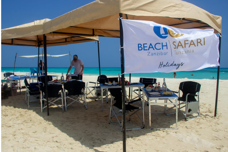 Zanzibar Sandbank Tour: Bawe snorkel, Nakupenda & BBQ Lunch Shared Sandbank Trip with Meeting Point