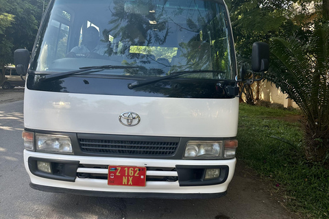 Bus Transfer service from airport to anywhere in Zanzibar
